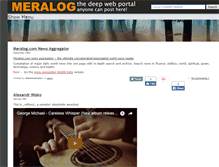Tablet Screenshot of meralog.com